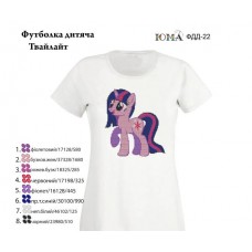 Детская футболка для вышивки "Твайлайт" (Футболка или набор)